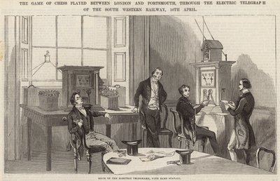 The Game of Chess Played Between London and Portsmouth, Through the Electric Telegraph by English School