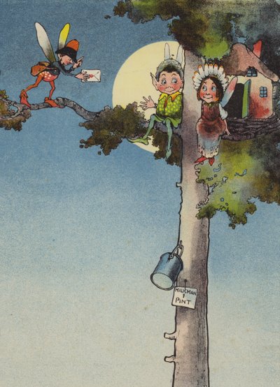 The House in the Tree-Top by English School