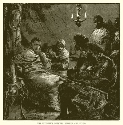 The interview between Bocchus and Sulla by English School