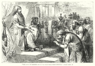 The Kings of Tarshish and of the Isles Shall Bring Presents, Psalm LXXII by English School