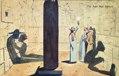 The light that flamed by English School