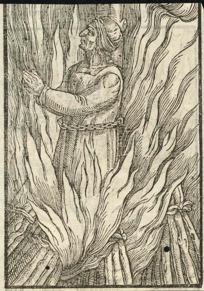 The Martyrdom of a Poor Woman at Exeter by English School