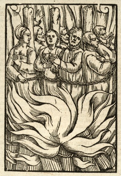 The Martyrdom of Many Victims by English School