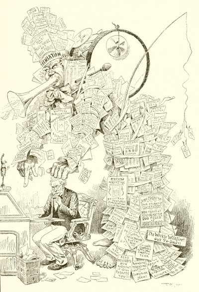 The modern editor and his master by English School