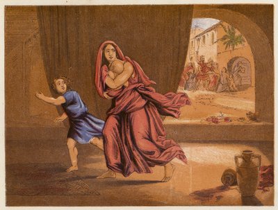 The murder of the innocents by English School