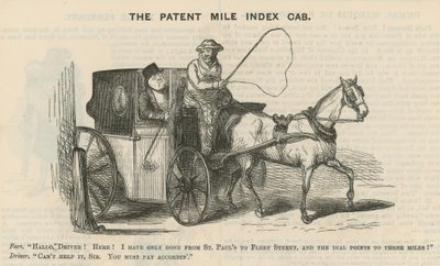 The Patent Mile Index Cab by English School