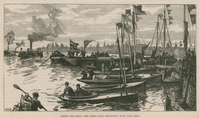 The Press Boat Returning with the News by English School