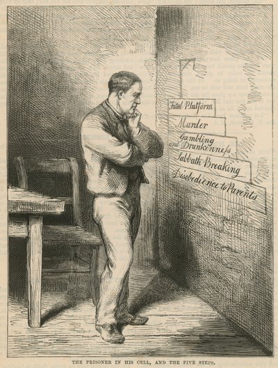 The Prisoner in His Cell and the Five Steps by English School