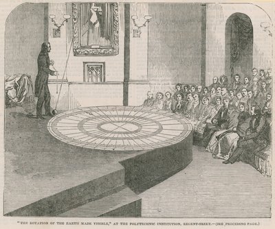 The Rotation of the Earth Made Visible by English School