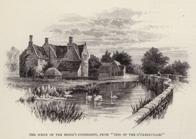 The scene of the bride