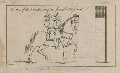 The Seal of the Knights Templars by English School