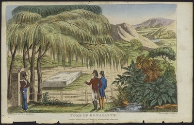 The Tomb of Napoleon Bonaparte on St Helena by English School