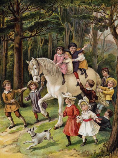 They Rode Him Bareback In and Out of the Trees by English School