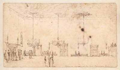 Things as They Were at the Last Promenade, Bath by English School