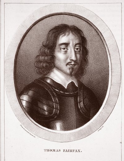 Thomas Fairfax, engraved by de Ducarme by English School
