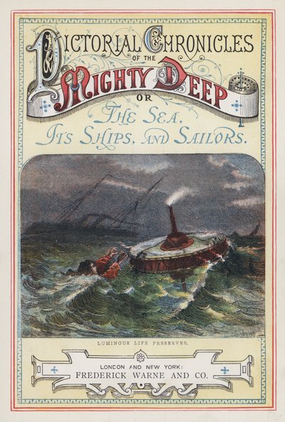 Title page for Pictorial Chronicles of the Mighty Deep by English School