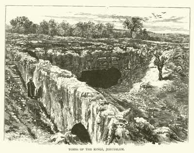 Tombs of the Kings, Jerusalem by English School