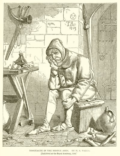 Toothache in the Middle Ages by English School