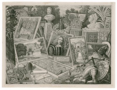 Trade Card of Robert Martin, Promoting Skills in the Lithographic Art, 1830 by English School