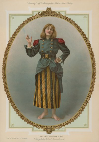 Trilby, Miss Dorothea Baird by English School