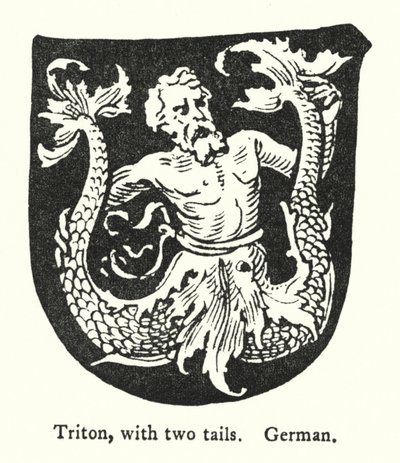 Triton, with two tails, German by English School