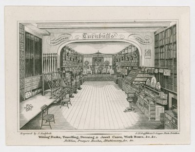 Turnbulls, Trade Card by English School