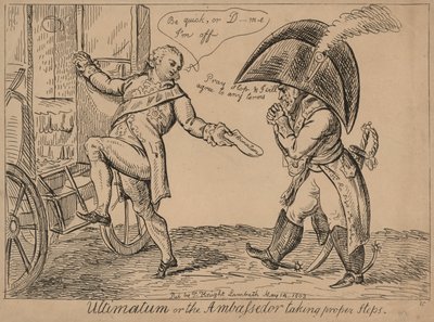 Ultimatum, or, The Ambassador taking proper steps by English School