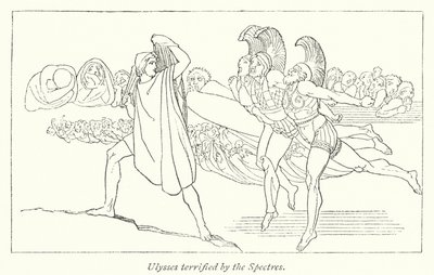 Ulysses terrified by the Spectres by English School