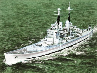 Unidentified ship by English School