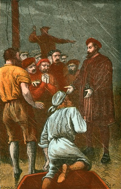 Vasco Da Gama Refuses to Turn Back Again by English School