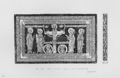 Victoria and Albert Museum: Super Altar, German, 12th century by English School