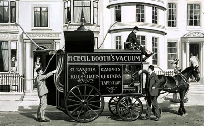 Victorian cleaning service, H Cecil Booth by English School