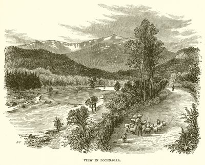 View in Lochnagar by English School