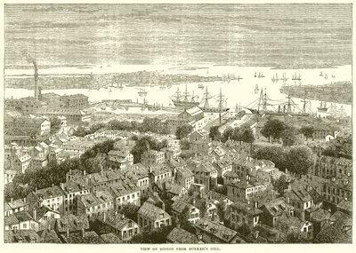 View of Boston from Bunker