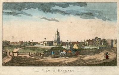 View of Hackney by English School