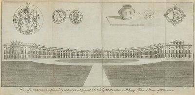 View of a crescent as planned by English School
