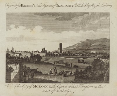 View of the City of Morocco by English School
