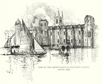 View of the South Front of Baynard