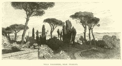 Villa Falconieri near Frascati by English School