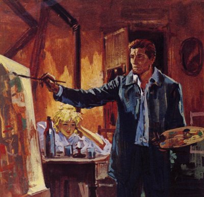 Vincent Van Gogh moved to The Hague where he started painting by English School