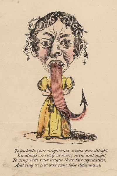 Vinegar Valentine Card by English School