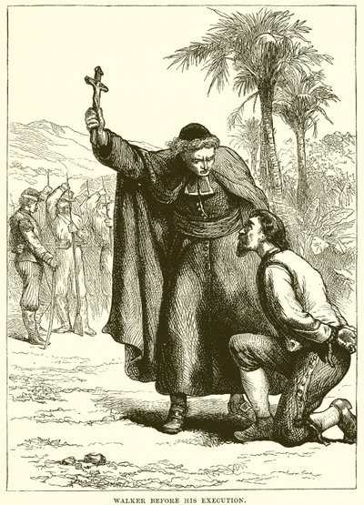 Walker before his execution by English School