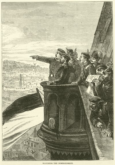 Watching the Bombardment by English School