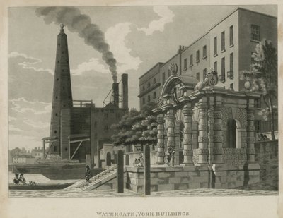 Watergate, York Buildings, London by English School