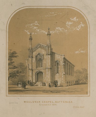 Wesleyan Chapel in Battersea by English School