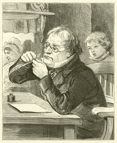 William Lilly (engraving) by English School
