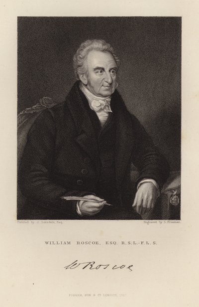 William Roscoe by English School