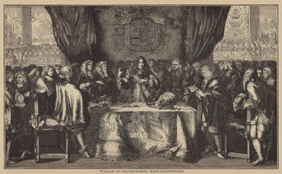 William of Orange-Nassau made Stadtholder by English School