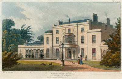 Wimbledon House, the residence of Mrs Marriott by English School