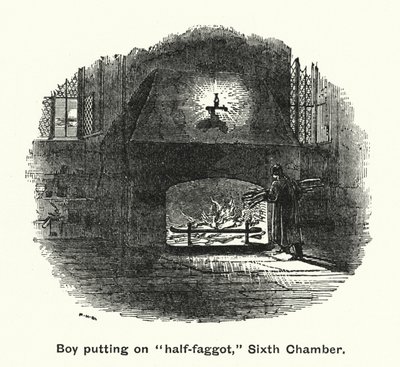 Winchester College: Boy Putting on by English School